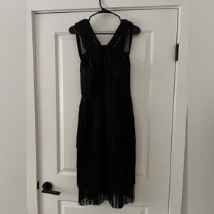 Midi black dress, Size Small, barely worn like new condition